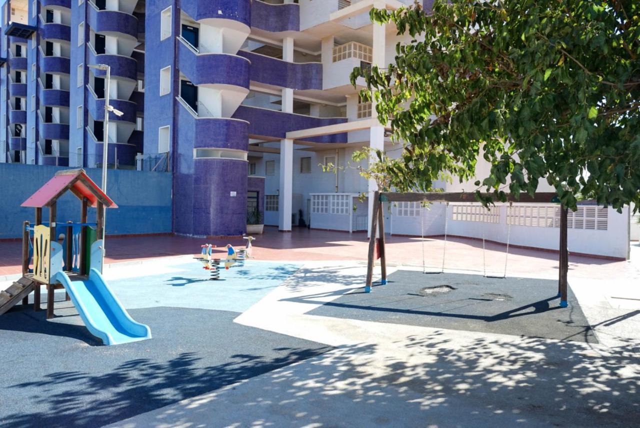 Bonito Apartamento Ideal Para Familias Con Piscina Y Pista De Padel En Roquetas Roquetas de Mar Exterior foto